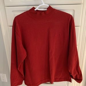 Red Vintage Nike Long Sleeve
